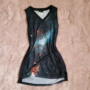 Blackmilk Black Galaxy Shooter XXS